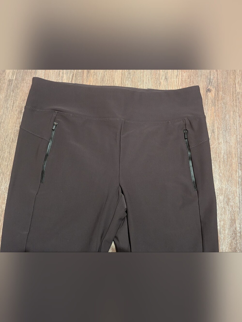 *New W/O Tags!* Athleta Stellar Commuter Pant In Espresso - Size XL - Picture 4 of 6
